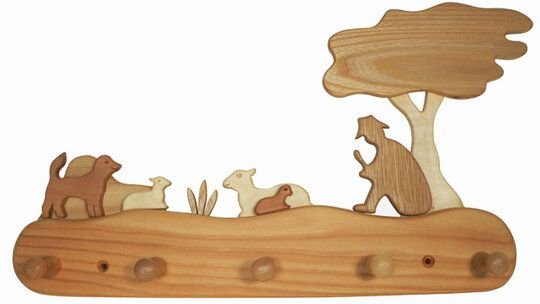 Mitienda Shop Kindergarderobe aus Holz | Schäfer