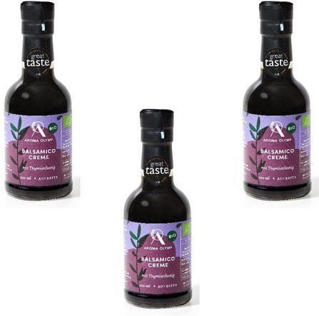 Aroma Olymp Bio Balsamico Creme mit Thymianhonig