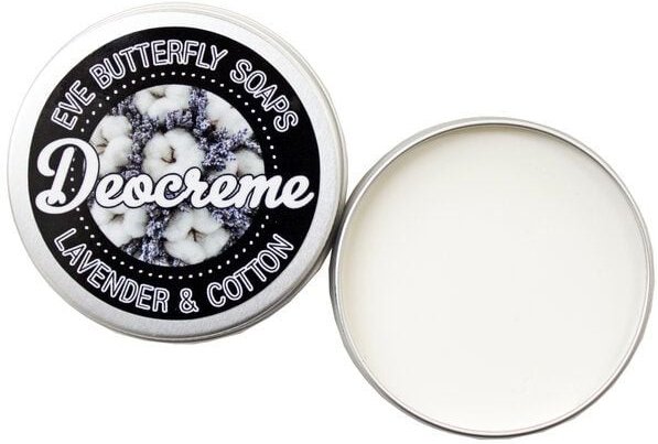 Eve Butterfly Soaps Deocreme "Lavender & Cotton" - 100% natürlich und vegan