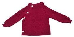 Reiff Baby Kinder Pullover Schlüttli uni