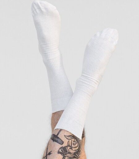 erlich textil Casual Cotton Gerippte Socken im 3er Pack aus Bio-Baumwolle, made in Europe