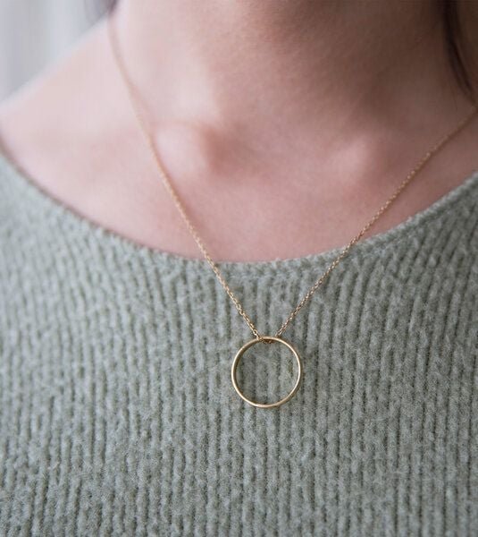 ting goods Halskette Single Shape aus Messing oder Silber