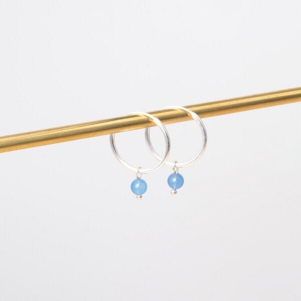 fejn jewelry Creole 'gemstone hoop'