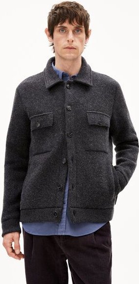 ARMEDANGELS MAARK Herren Strickjacke aus Bio-Woll Mix