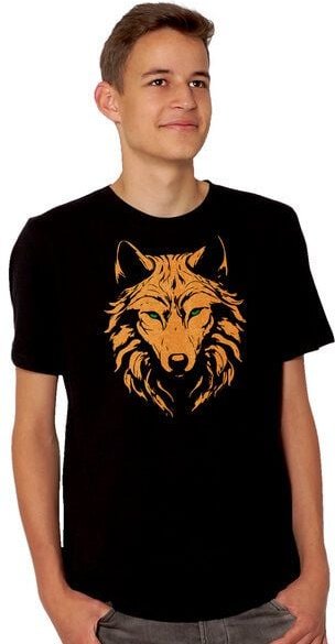 Thumbnail - HANDGEDRUCKT "Wolf" Männer T-Shirt