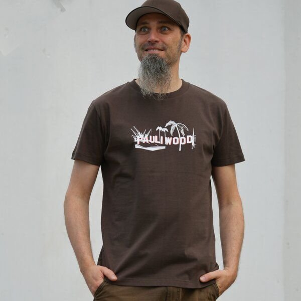 T-Shirtladen-Marktstrasse GmbH Pauliwood m.d. braun Boy-T-Shirt