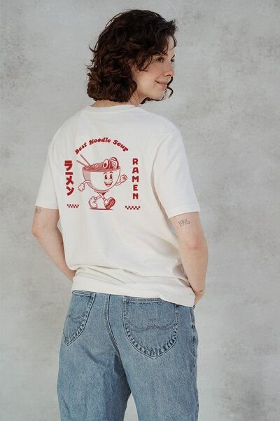 Thumbnail - Kultgut Artdesign - Shirt aus recycelter Biobaumwolle / Ramen