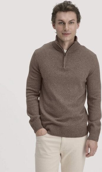 hessnatur Strick Troyer Regular aus Bio-Merinowolle mit Bio-Baumwolle