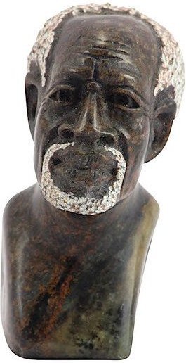 Little Zim Old Men - Steinkunst aus Afrika - M