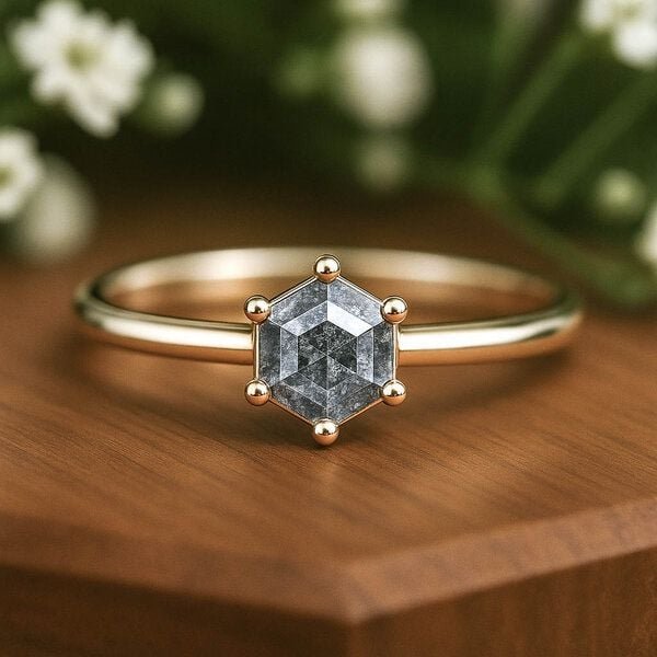 Spirit of Island Silber Ring | Sternenlicht des Diamanten