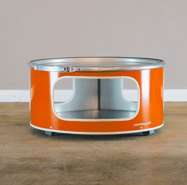 Lockengelöt Couchtisch aus einem Hamburger Ölfass - Little Bob verschiedene Farben