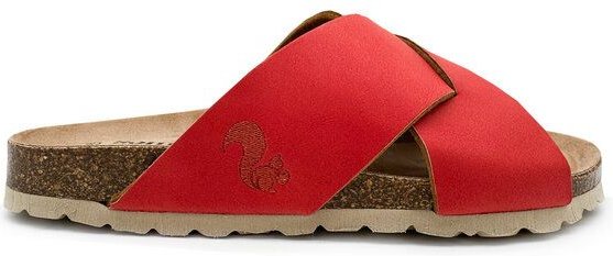 Vegane thies ® Eco Bio Cross Sandale aus rec. PET mit ergonomischem Fussbett