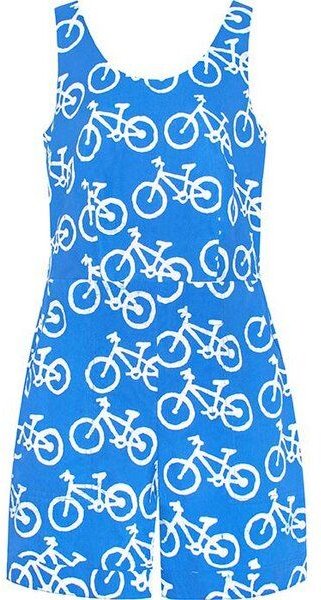 Global Mamas Bio Romper - Bikes/Mable/Adobe/Sankofa/Morse Code
