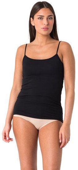 Elsie Unterhemden Damen 3er Set Spaghetti Top - Tank Top mit Stretch