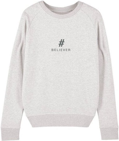 Thumbnail - University of Soul Damen Sweatshirt aus Bio-Baumwolle "BELIEVER"