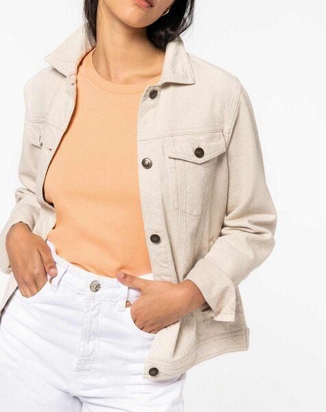 YTWOO Nachhaltige Damenjacke aus Biobaumwolle und Hanf