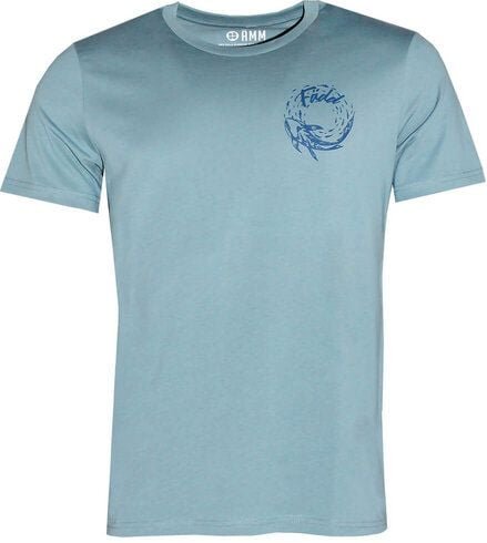 FÄDD Herren T-Shirt Rundhals aus Bio-Baumwolle "Koinardo" Hell Blau