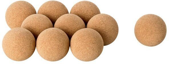Kork-Deko Kugel aus Presskork 50 mm