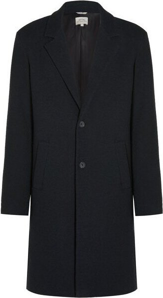 Will's Vegan Shop Strukturierter Mantel aus veganer Wolle