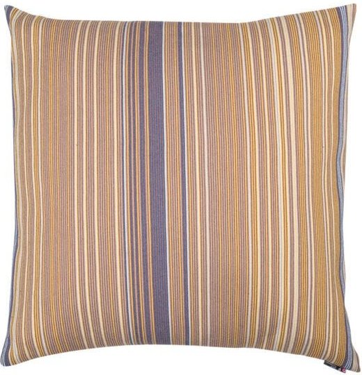 David Fussenegger Sitzkissen Multistreifen 70 x 70 cm aus Recycling-Baumwolle