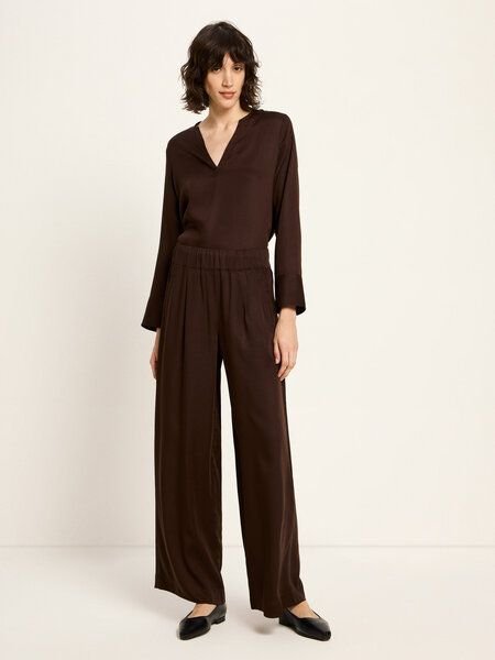 LANIUS Hose mit weitem Bein aus TENCEL