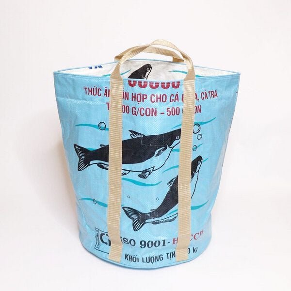 REFISHED fair fashion WÄSCHEKORB | Nachhaltiger Korb für schmutzige Wäsche