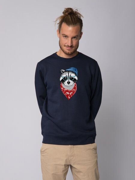 watapparel Sweatshirt Unisex Waschbär