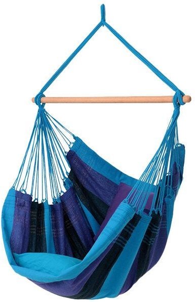 MacaMex Relaxa Hängestuhl aus recycelter Baumwolle