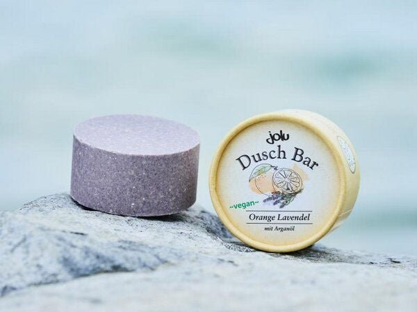 Jolu Naturkosmetik Jolu Duschbar Orange Lavendel
