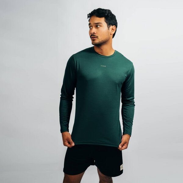 VIDAR Sport - Longsleeve für Herren aus TENCEL und SeaCell