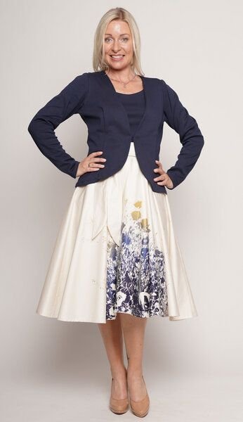 Peaces.bio - handbedruckte Biomode Peaces-Zauberjacke