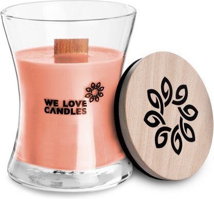 We Love Candles Duftkerze Rhubarb & Lilly aus Sojawachs, 100% vegan