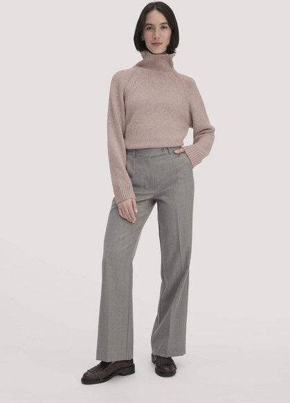 hessnatur Wollhose Straight Leg Relaxed aus reiner Bio-Schurwolle