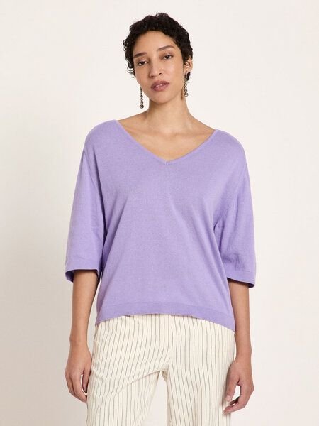 LANIUS Strickshirt aus Bio-Baumwolle