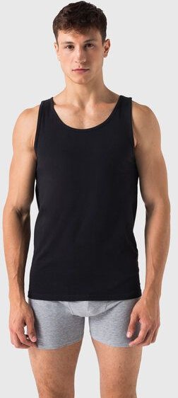 Burnell & Son Unterhemd Herren 3er Pack Tank Top Achselshirt Feinripp extra lang