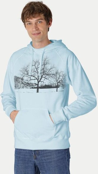 Peaces.bio - handbedruckte Biomode Herren Kapuzenpulli Landscape
