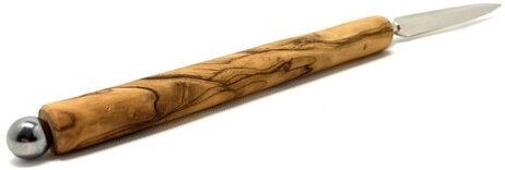 Thumbnail - Olivenholz erleben Brieföffner "LUXURY" mit Griff aus Olivenholz