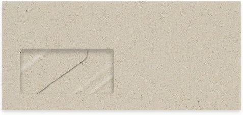 matabooks® Kuverts/Briefumschläge lang aus Graspapier mit Sichtfenster und nassklebend