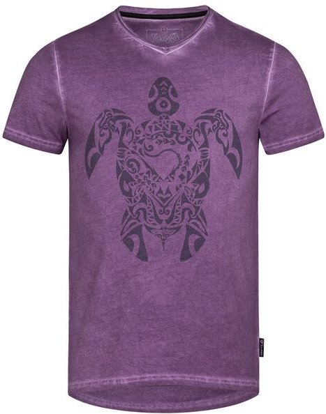 Lexi&Bö Tribal Turtle V-Neck T-Shirt Herren
