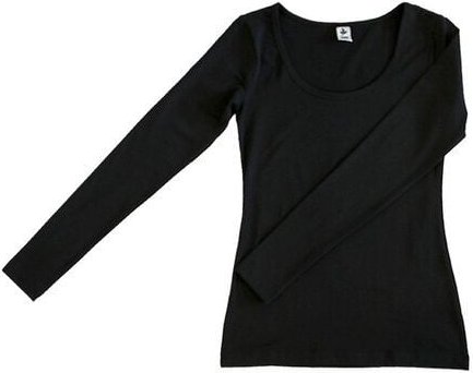 Leela Cotton Damen Langarmshirt Rundhals 5 Farben Bio-Baumwolle T-Shirt 4412