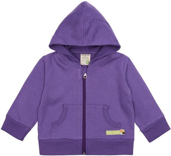 loud + proud Baby & Kinder Sweatjacke, GOTS-zertifiziert
