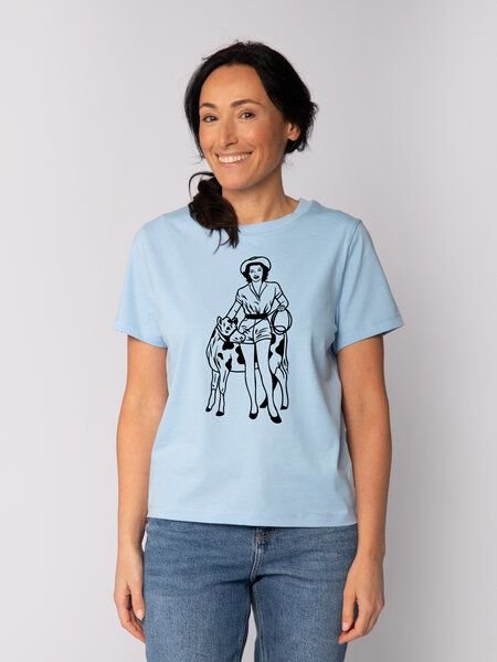 watapparel T-Shirt Frauen Cowgirl