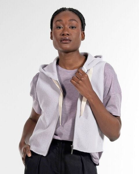 Alma & Lovis Weste aus flauschigem Bio-Baumwoll-Fleece | Teddy Vest