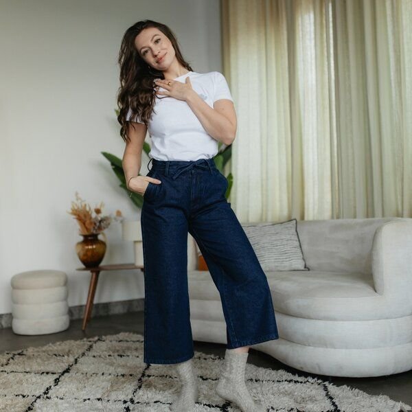 NORDLICHT Damen Hose LYKKE aus fester Bio-Baumwolle