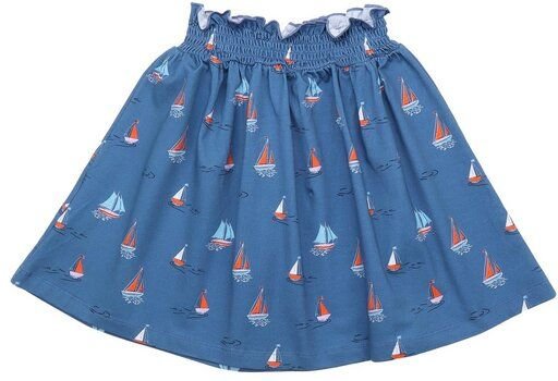 Cotokids Kinder Rock Baumwolle, Blau, Segelboot-Muster, Walkiddy