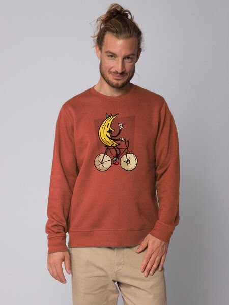 watapparel Sweatshirt Unisex Banana Rider