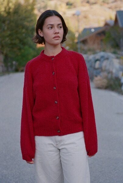Nénés Suzanes Cardigan – Rot