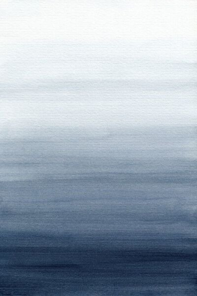 Photocircle Poster / Leinwandbild - Ocean Watercolor Painting No.2