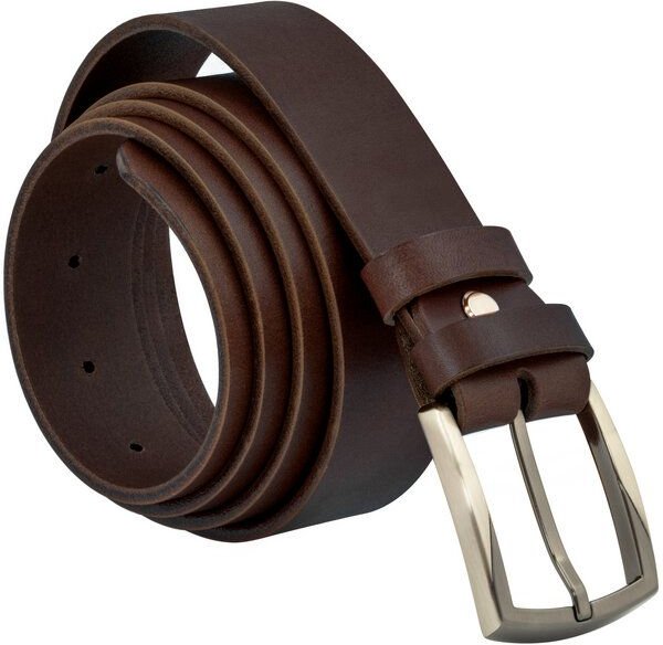 Simaru GRENOBLE Ledergürtel aus pflanzlich gegerbtem Naturleder (3,5 cm)