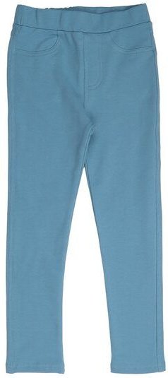 Kinder Sweat-Leggings GOTS zertifiziert, mauiblau, Bio-Baumwolle, weich & bequem, elastischer Bund – Walkiddy